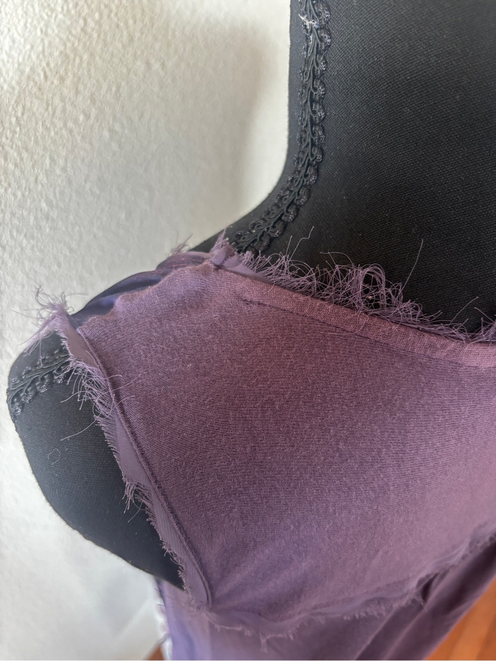 Women's Simply Vera sleeveless purple dress size medium - Picture 4 of 8